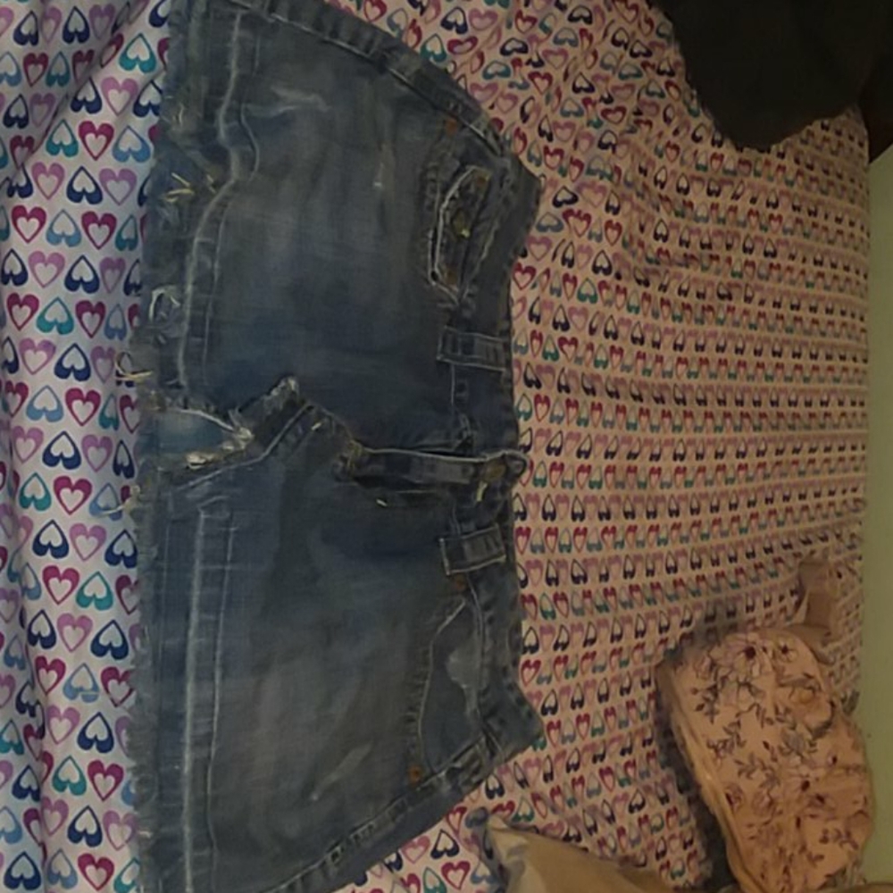 A mini skirt